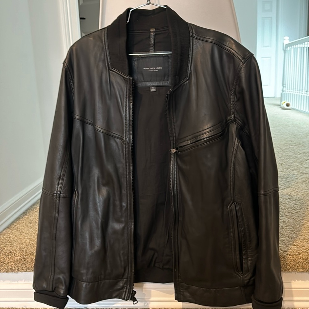 Mark New York leather jacket size XL